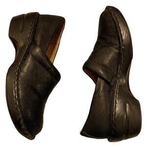 G.H. Bass Dark Brown Leather Sheena Comfort Clog